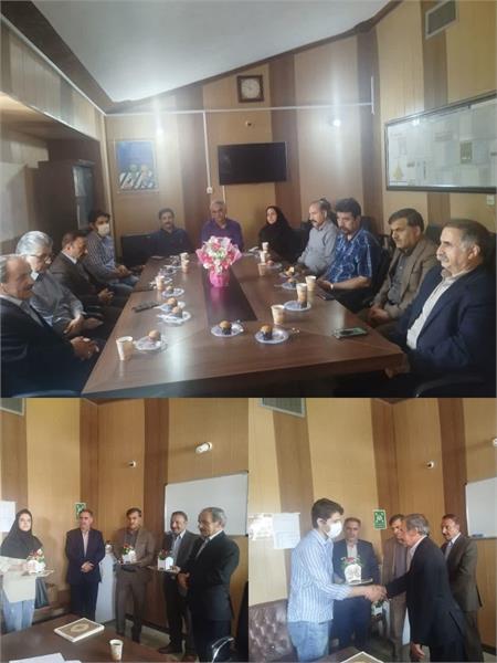 🌺بزرگداشت روز پزشک و تقدیر از پزشکان با حضور معاون فرماندار