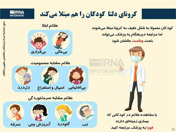 [♦️کرونای دلتا کودکان را هم مبتلا می‌کند