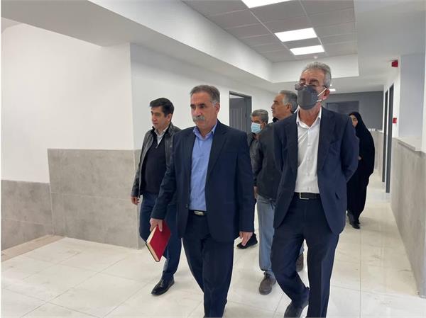بازدید مسئولان دانشگاه از مرکز خدمات جامع سلامت شبانه‌روزی گهواره