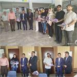 تجلیل فرماندار و مدیر شبکه بهداشت ازپزشکان به مناسبت روز پزشک