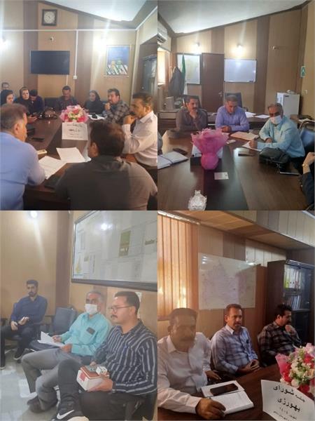 برگزاری جلسه شورای بهورزی