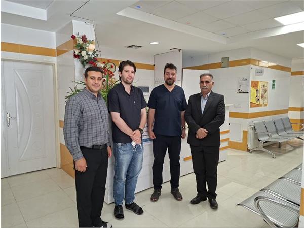 بازدید میدانی مدیر شبکه بهداشت ودرمان دالاهو از مرکز خدمات جامع سلامت شماره ۱شهرکرند