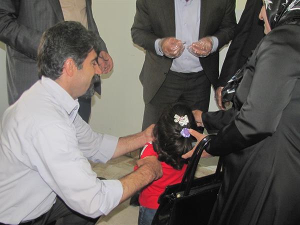 آغاز طرح ملی خانه به خانه واکسیناسیون فلج اطفال در شهرستان دالاهو